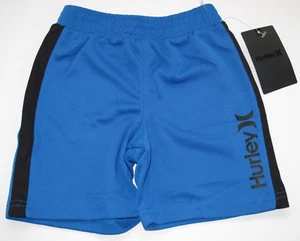Hurley Toddler Boy 3T Shorts Pull On Elastic Waist Blue Short Pants - Picture 1 of 2