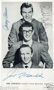 BUDDY HOLLY signiertes Foto - Rock & Roll Sänger Star / Sänger - Preprint - Bild 1 von 1