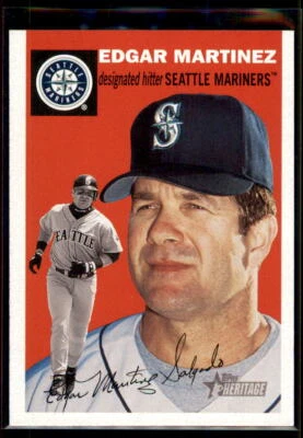 2003 Topps Heritage Edgar Martinez #197 Seattle Mariners - Image 1 of 2