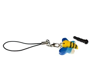 Farfalla Ciondolo per Cellulare Insetto Bruco Miniblings Gioiello Mix Colorato - Zdjęcie 1 z 5