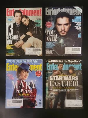 Entertainment Weekly 2017-18 13 Reasons GOT Star Wars The Rock Best 2017 FN/VF - Image 1 of 4