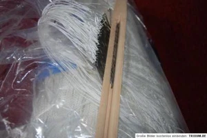 Aal leine Aalschnüre Aalschnur Aal  300m - 100 MUSTAD Haken 3/0 longline - Picture 1 of 1