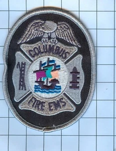 Fire Patch - Columbus grau/schwarz - Bild 1 von 1