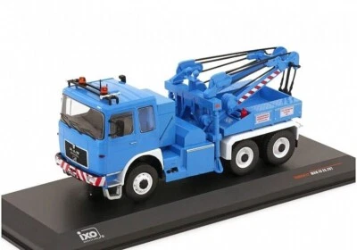 Man F8 26.281 Blue IXO TRU043B 1:43 Truck Tug Heavy Weight 1982 Truck - Image 1 of 3