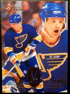 1994-95 94/95 Fleer Flair #157 Al MacInnis St. Louis Blues - Picture 1 of 2