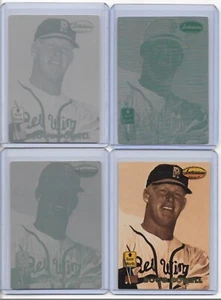 (3) BOOG POWELL 1993 TED WILLIAMS GOIN' NORTH PRINTING PLATE BALTIMORE ORIOLES - Picture 1 of 8