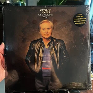 George Jones – One Woman Man Vinyl Record LP Sealed 1ST PRESS! Epic - Picture 1 of 2