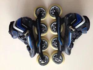 powerslide r4 110 inline speed skates Gr 41 unisex fast neu - Bild 1 von 19