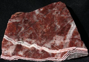 A502 ~ 2,2 Unzen Platte Jaspis/Achat ~ Mexiko - Bild 1 von 10