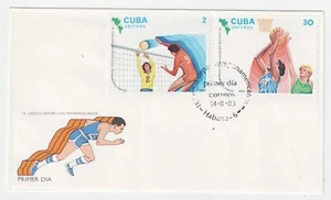 Caribs Sport Panamerican Games 1983 FDC B-2 - Picture 1 of 1