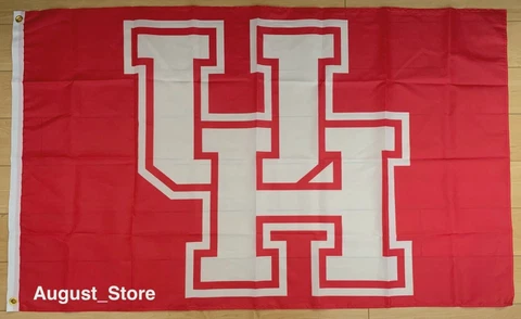 University of Houston Cougars 3x5 ft Flag Banner NCAA Coogs UH Cover