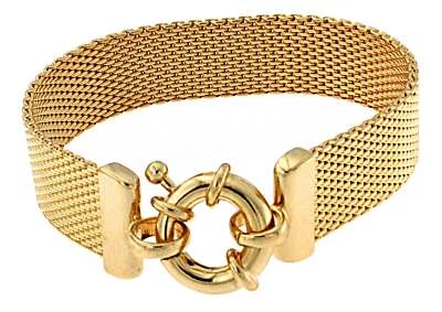 Armband Milanaise Gold Doublé o. vergoldet Damen Herren Schmuck Männer Frauen - Bild 1 von 4