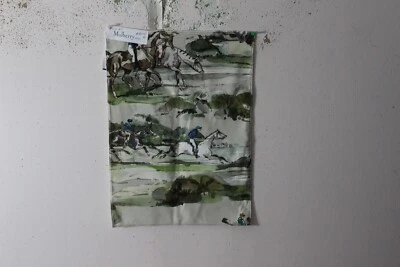 Mulberry Home, Morning Gallop on Velvet, Horses, Various Colors and Sizes - Image 1 of 4