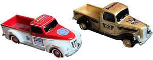 Budweiser Refreshing Rides Collection Red/White Gold/Black Trucks Set Of 2 - Picture 1 of 11