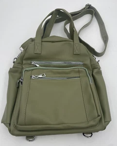 Hellgrüne wasserdichte Handtasche Umhängetasche Schultertasche 9 x 10 Zoll Damen Shopping - Bild 1 von 3