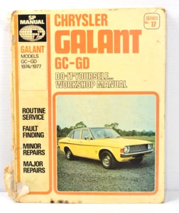 Chrysler Galant GC-GD Workshop Service Manual 1974/1977 Gregorys - Picture 1 of 16