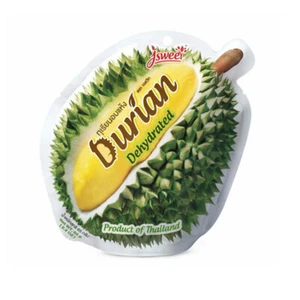 THAI DURIAN FRUIT SNACK NATURAL HEALTHY DELICIOUS FREEZE DRIED 50G - Picture 1 of 2