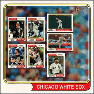Chicago White Sox Team Set (7 Karten) (No SP) | 2023 Topps Heritage High Number - Bild 1 von 8