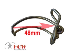 VW Käfer, Bus, Kübel Clip / Klammer für Luftfilter 48mm - Picture 1 of 1