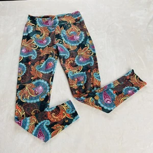 LulaRoe Women’s One Size Multi Color Printed Soft Stretch Leggings O10 - Picture 1 of 6