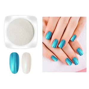 Nail Arts Shell Powder Chromes Powder Metal Mirror Chameleons Pigment Powder - Bild 1 von 3