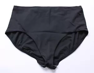 CRZ Yoga Women's Sunshine Swim High Waisted Bikini Bottoms CA4 Black Medium NWT - Picture 1 of 3