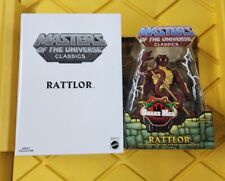 masters of the universe classics Rattlor 2012 Mint in package w mailer MOTU