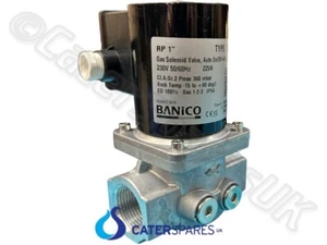 Banico 1" 28MM Gas Solenoide Válvula de Cierre Enclavamiento Aislador 240V - Imagen 1 de 5
