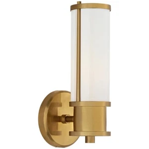 Ralph Lauren Lichfield Single Sconce in Natural Brass - Picture 1 of 2