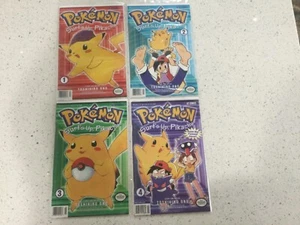 1999 Pokémon Surf's Up Pikachu Part No. 1-4 Vintage Comic Book First Printing - Picture 1 of 24