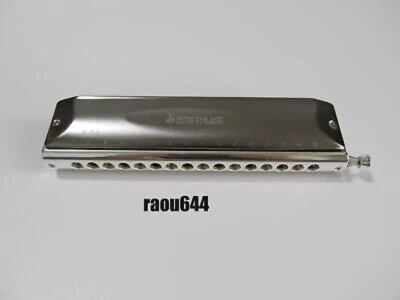 SUZUKI S-64C Chromatic Harmonica Sirius Series Long Stroke from Japan - Image 1 of 4