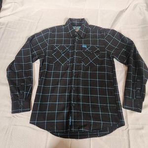 Camisa de franela manga larga pequeña Dixxon Flannel Co. "The Cyanide" para hombre - Imagen 1 de 8