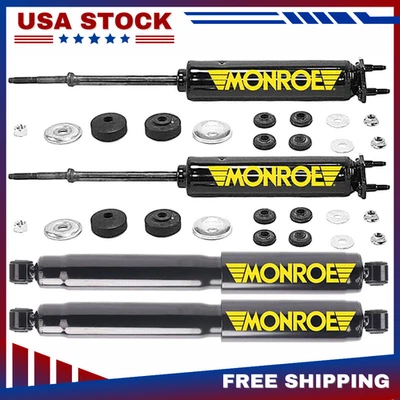 Monroe OE Front Rear Shocks Absorber Fits 1970 1971 1972 1973 1974 AMC Javelin 4 - Image 1 of 4