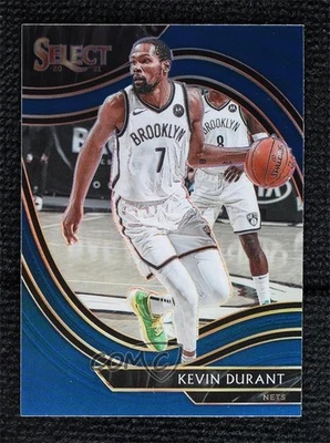 2020-21 Panini Select Courtside Retail Blue Prizm Kevin Durant #259 - Image 1 of 2