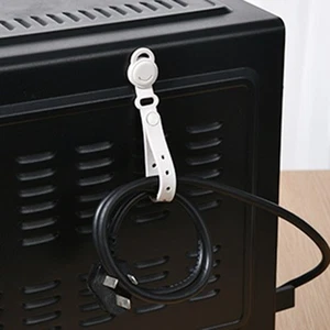 Silikon Kabelbinder mit integriertem Magnet für effiziente Kabelorganisation - Bild 1 von 15