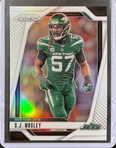 CJ Mosley - 2024 Panini Prizm Football - Numbered /35 - White Prizm #227 - Bild 1 von 1