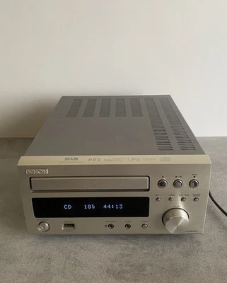 Denon RCD-M38DAB CD Receiver Amplifier CD/MP3/USB/DAB/FM/AM Silver Unit Only  - Image 1 of 4