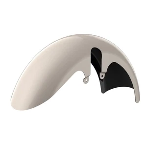 Silver Fortune 18" Wide Fat Tire Front Fender For Harley Touring 14-23 - Picture 1 of 5