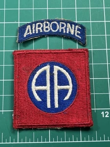 WWII 82nd Airborne Patch w/ Tab - Picture 1 of 2