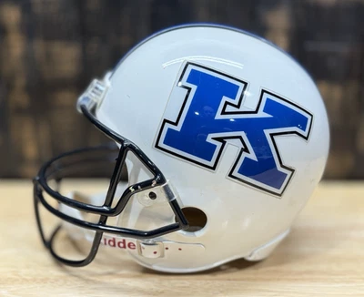 Vintage Kentucky Wildcats Football Helmet Riddell Full Size UK 90s DISPLAY ONLY - Image 1 of 4