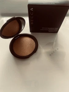 Becca Shimmering Skin Perfector Pressed Chocolate Geode .25 oz NIB 2 Available - Picture 1 of 1