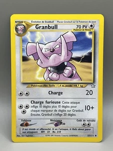 Granbull Neon Genesis 37/111 Pokemon Card French Granbull TCG WOTC - Picture 1 of 2