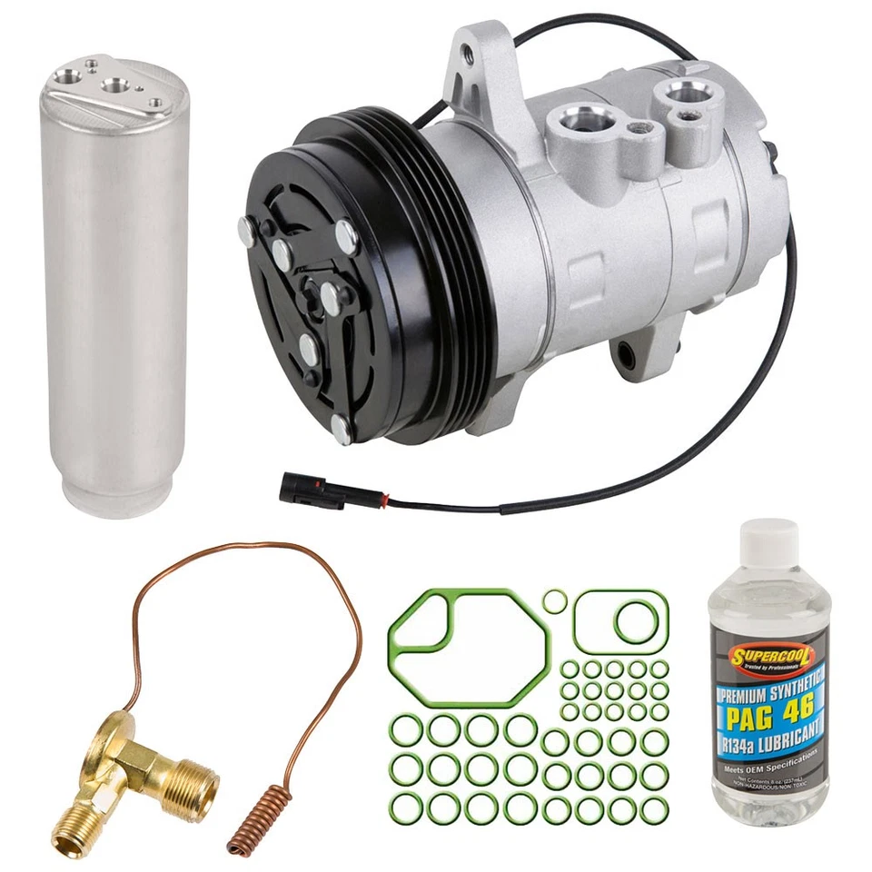 For Suzuki Sidekick 1.6L Chevy Geo Tracker 1995-1998 AC Compressor & A/C Kit TCP - Image 1 of 4