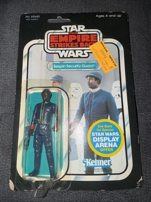 Винтажная заколка охранника Star Wars Empire Strikes Back 45-Back 1981 г. - Изображение 1 из 4