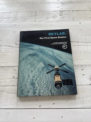 1971 Skylab Our First Space Station NASA Book Signed by Farouk El-Baz Rare - Image 1 of 4
