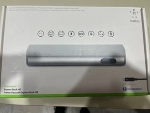 Belkin Thunderbolt 3 Dock Pro F4U095 USB-C Docking Station - Picture 1 of 5