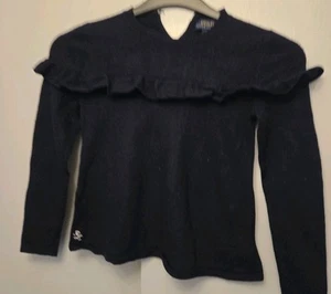 Women's Dark Blue Ralph Lauren Top Size M (8-10) (26-28 Inch Chest - Picture 1 of 4
