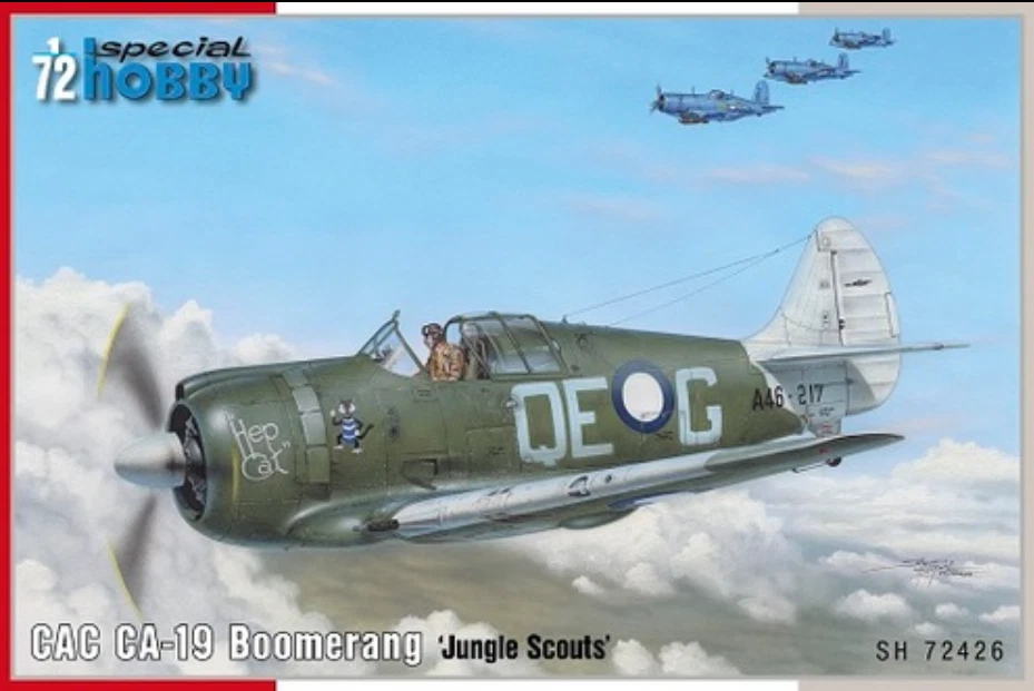 ✅Special Hobby 72426 Scala: 1:72 CAC CA-19 Boomerang 'Jungle Scouts' - Immagine 1 di 1