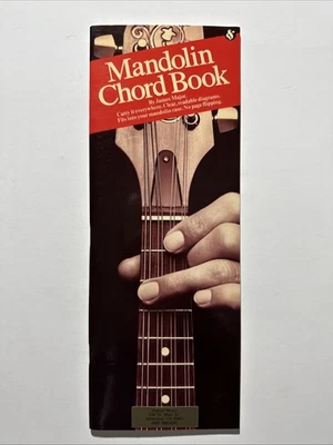  "MANDOLIN Chord Book" by James Major 1983 Music Book  - Image 1 of 4