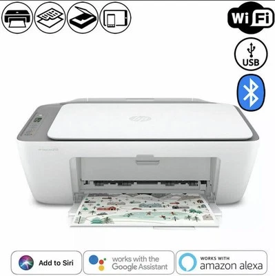 Wireless Thermal Inkjet Printer All-In-One Label Bluetooth WiFi Scanner + Ink - Image 1 of 4